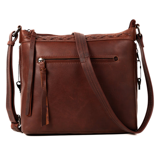 Concealed Carry Faith Leather Crossbody by Lady Conceal - Angler's Pro Tackle & Outdoors