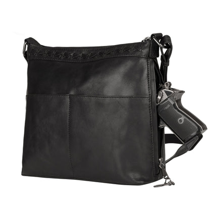 Concealed Carry Faith Leather Crossbody by Lady Conceal - Angler's Pro Tackle & Outdoors