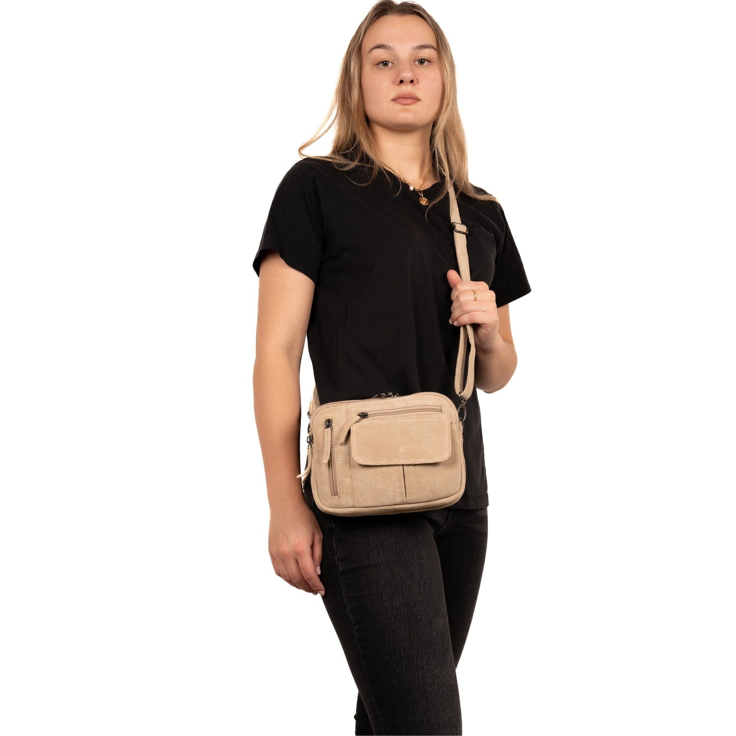 Concealed Carry Hadley Suede Crossbody by Lady Conceal - Angler's Pro Tackle & Outdoors