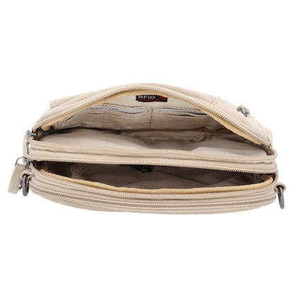 Concealed Carry Hadley Suede Crossbody by Lady Conceal - Angler's Pro Tackle & Outdoors