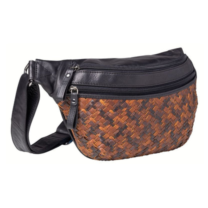Concealed Carry Haisley Woven Magnetic Leather Sling by Lady Conceal - Angler's Pro Tackle & Outdoors