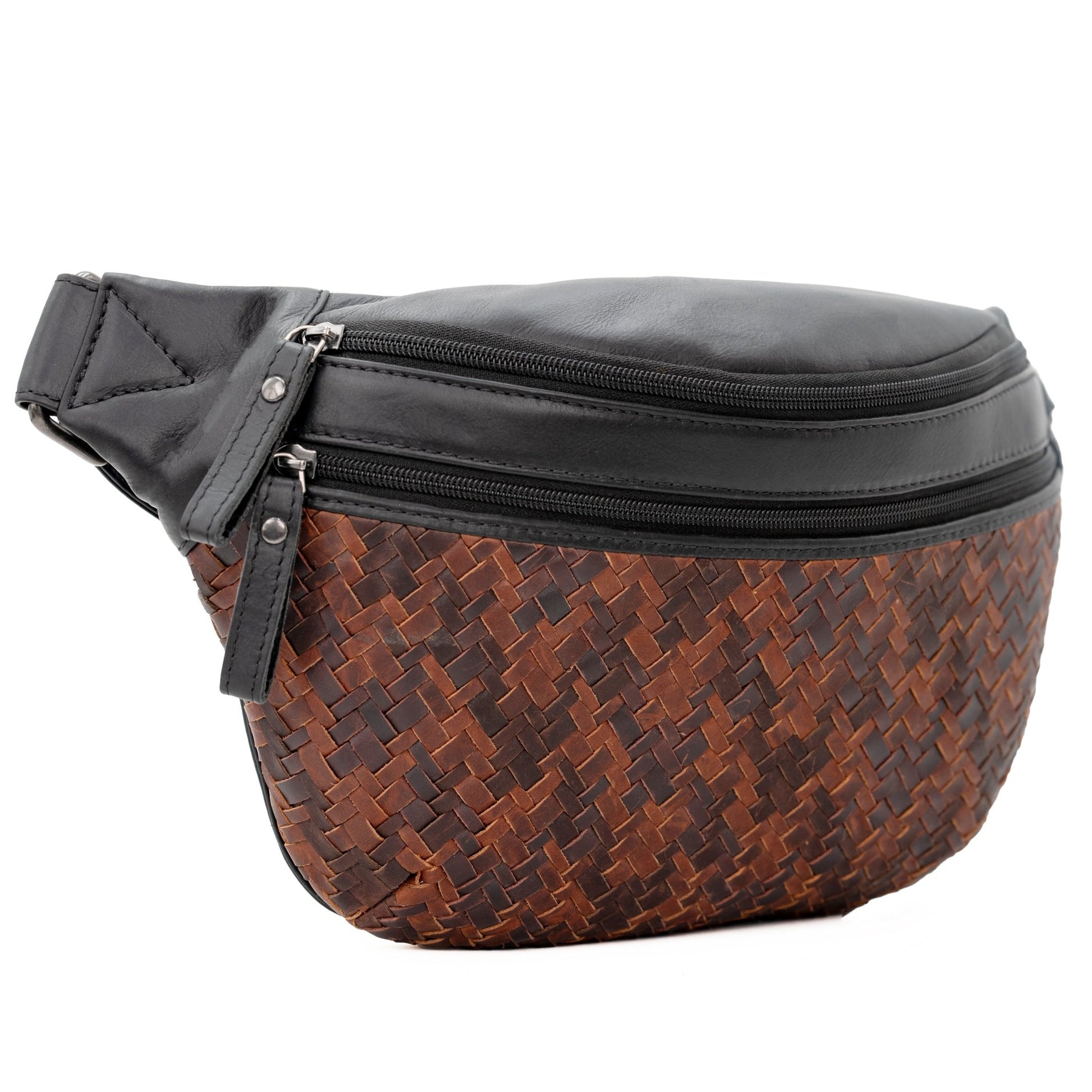 Concealed Carry Haisley Woven Magnetic Leather Sling by Lady Conceal - Angler's Pro Tackle & Outdoors