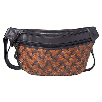 Concealed Carry Haisley Woven Magnetic Leather Sling by Lady Conceal - Angler's Pro Tackle & Outdoors