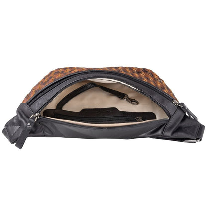 Concealed Carry Haisley Woven Magnetic Leather Sling by Lady Conceal - Angler's Pro Tackle & Outdoors