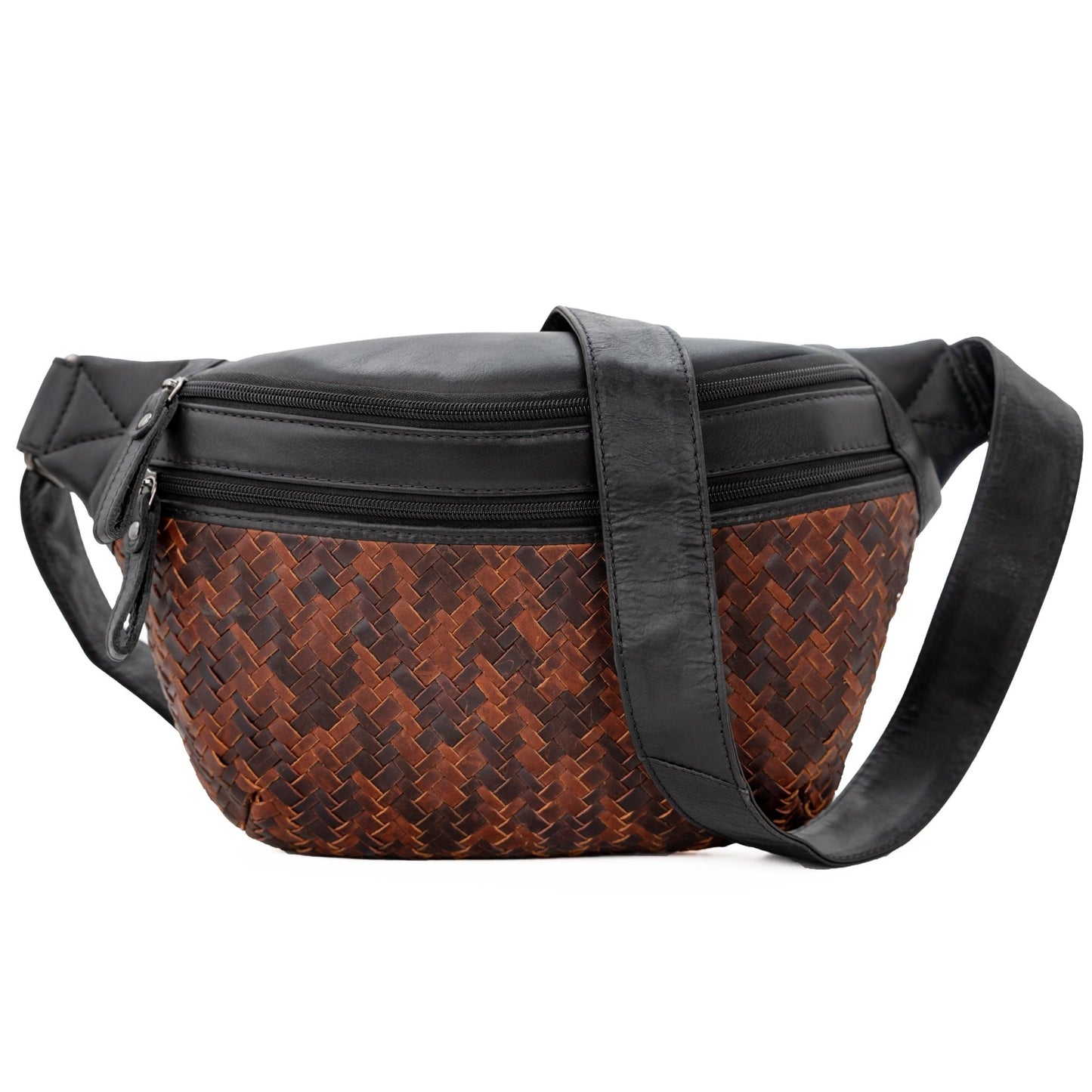 Concealed Carry Haisley Woven Magnetic Leather Sling by Lady Conceal - Angler's Pro Tackle & Outdoors