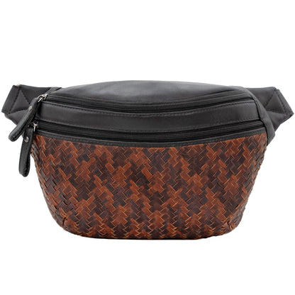 Concealed Carry Haisley Woven Magnetic Leather Sling by Lady Conceal - Angler's Pro Tackle & Outdoors