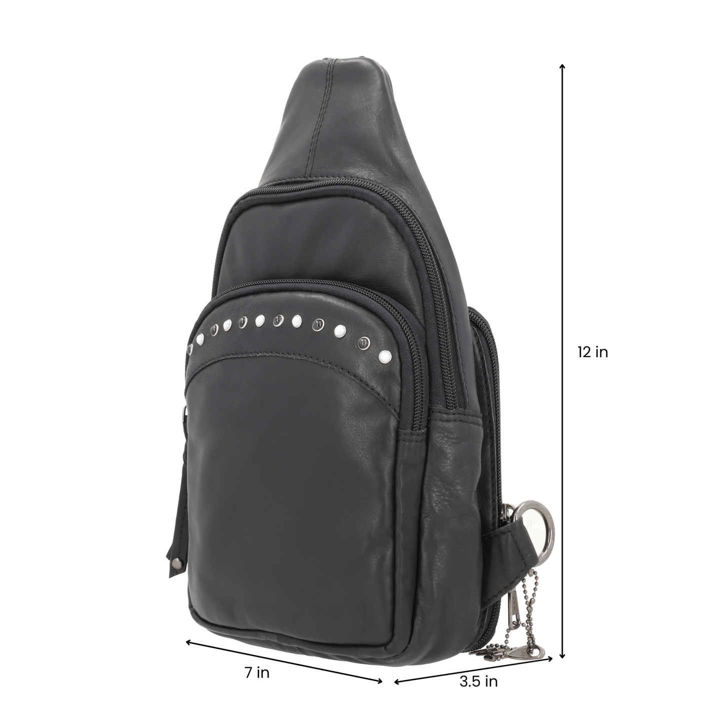 Concealed Carry Haven Sling Leather Backpack by Lady Conceal - Angler's Pro Tackle & Outdoors