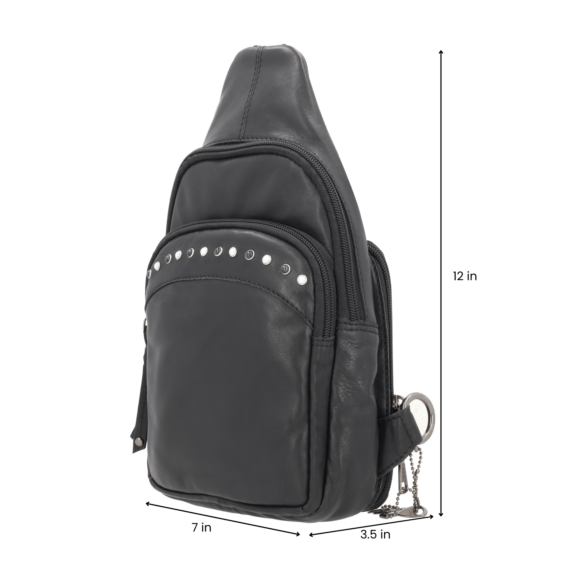 Concealed Carry Haven Sling Leather Backpack by Lady Conceal - Angler's Pro Tackle & Outdoors