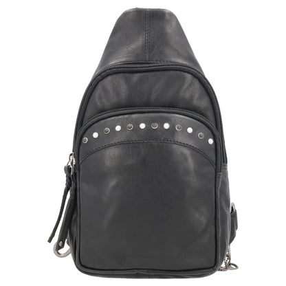 Concealed Carry Haven Sling Leather Backpack by Lady Conceal - Angler's Pro Tackle & Outdoors