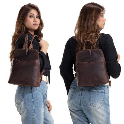 Concealed Carry Jayden Leather Backpack by Lady Conceal - Angler's Pro Tackle & Outdoors