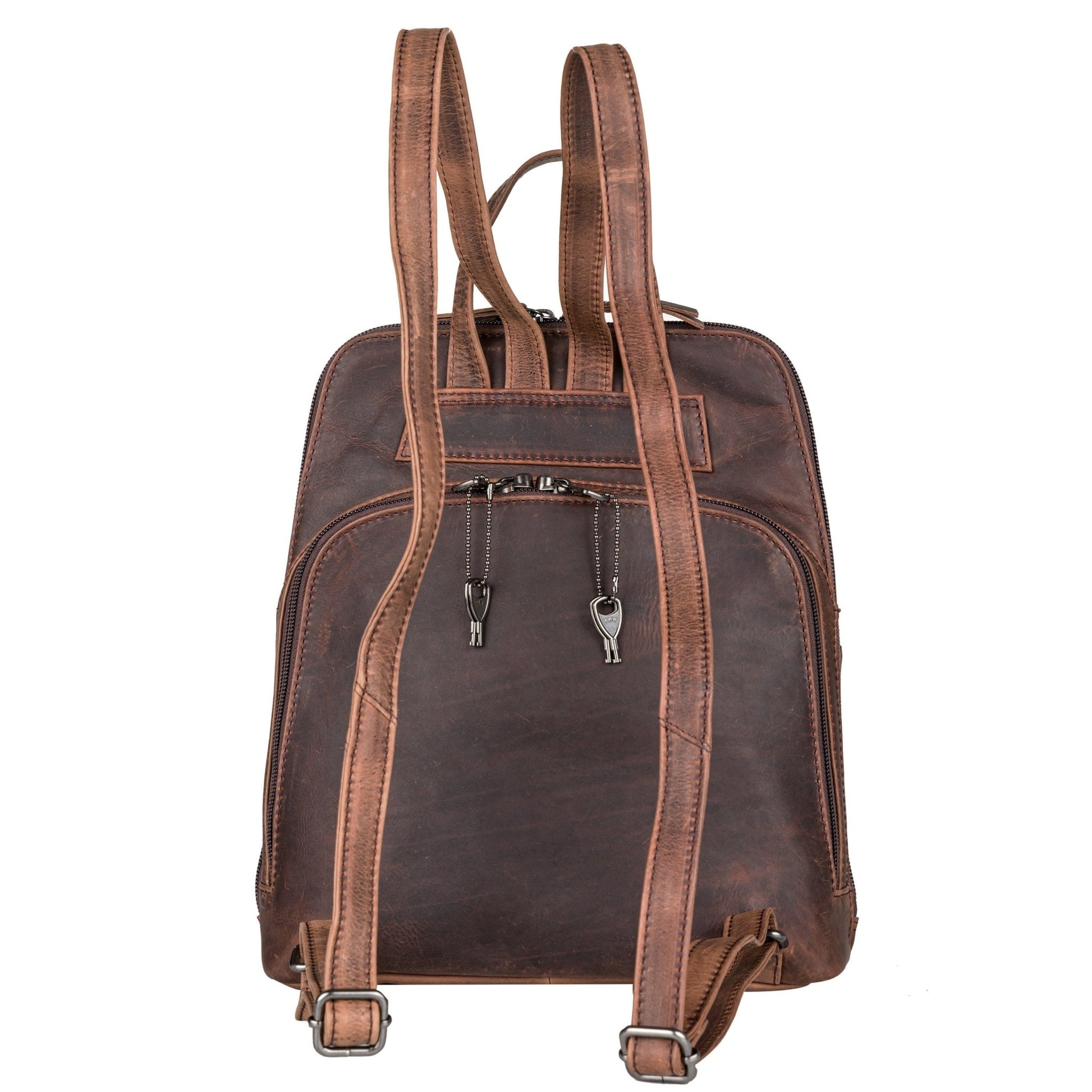 Concealed Carry Jayden Leather Backpack by Lady Conceal - Angler's Pro Tackle & Outdoors