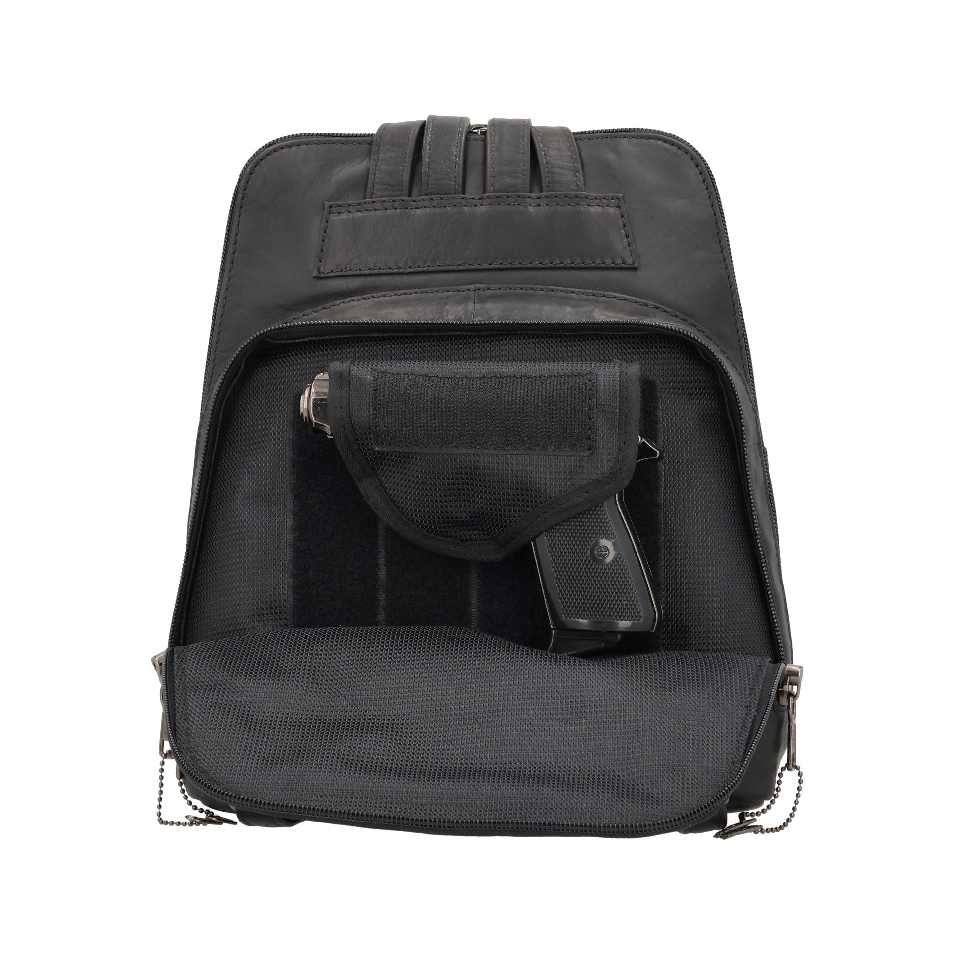 Concealed Carry Jayden Leather Backpack by Lady Conceal - Angler's Pro Tackle & Outdoors