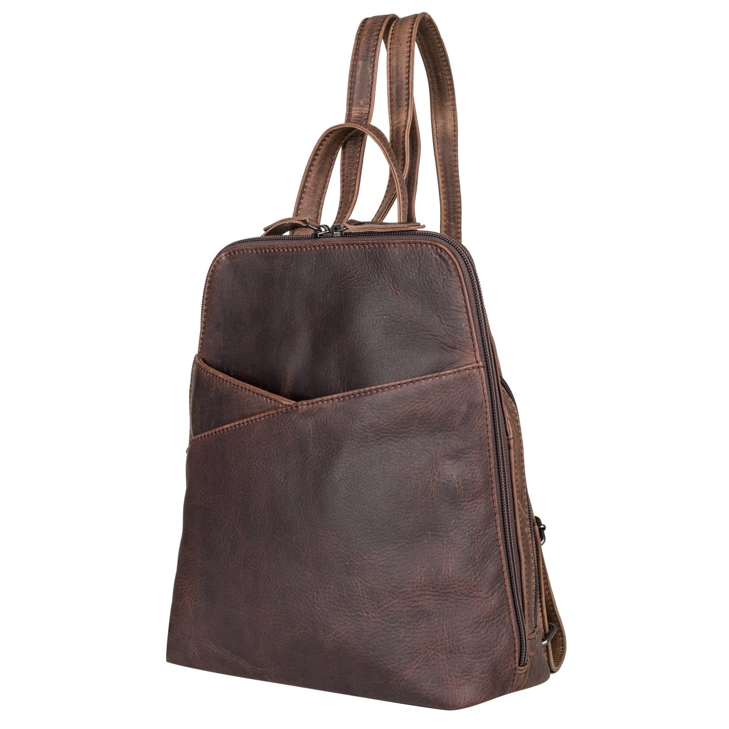 Concealed Carry Jayden Leather Backpack by Lady Conceal - Angler's Pro Tackle & Outdoors