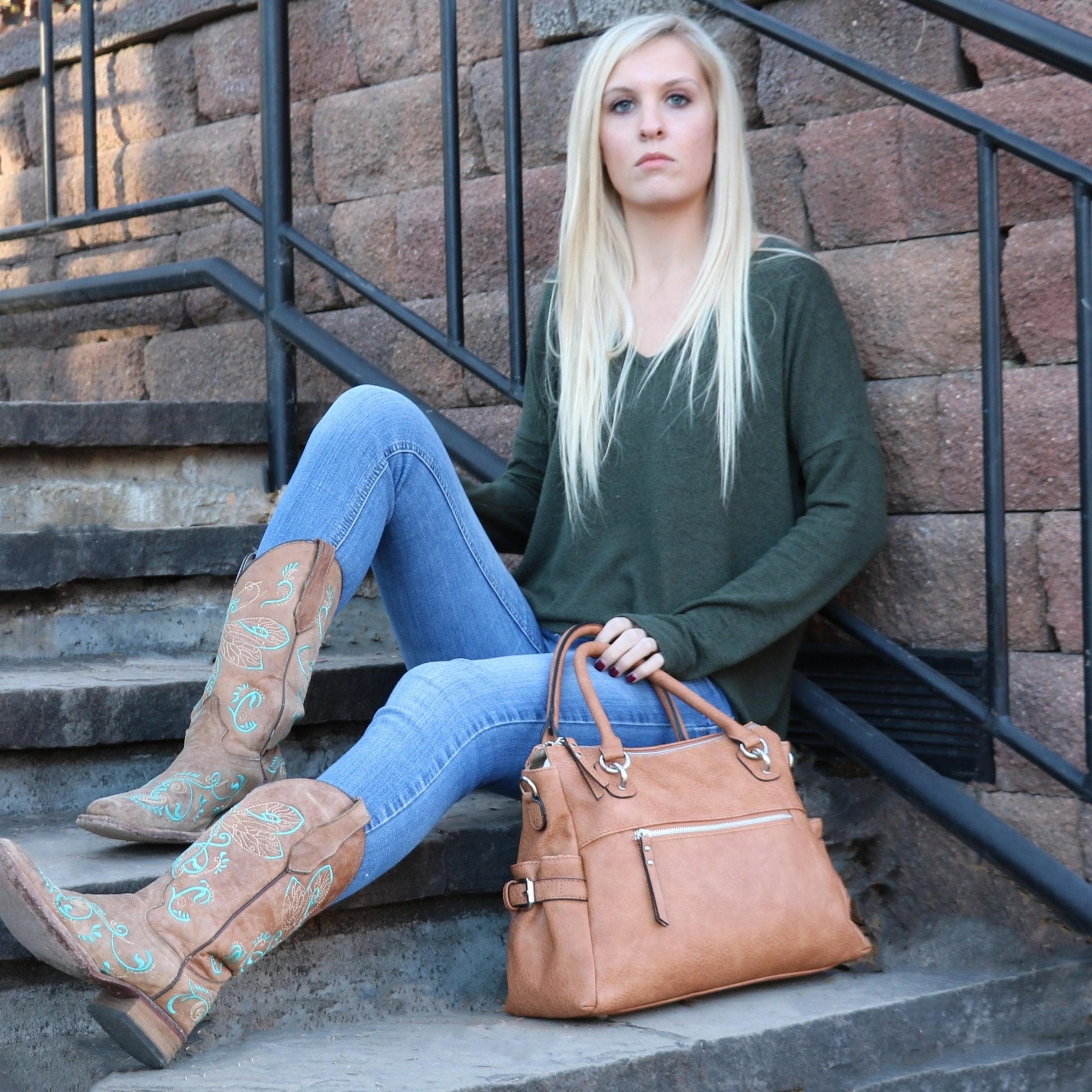 Concealed Carry Jessica Satchel by Lady Conceal - Angler's Pro Tackle & Outdoors