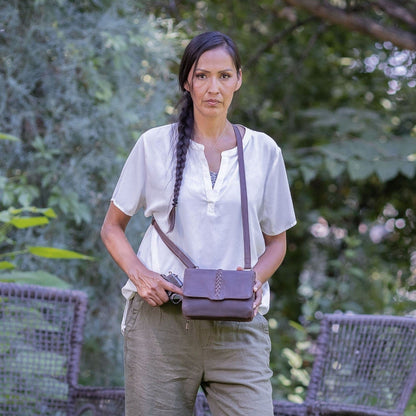 Concealed Carry Jolene Leather Crossbody Organizer by Lady Conceal - Angler's Pro Tackle & Outdoors