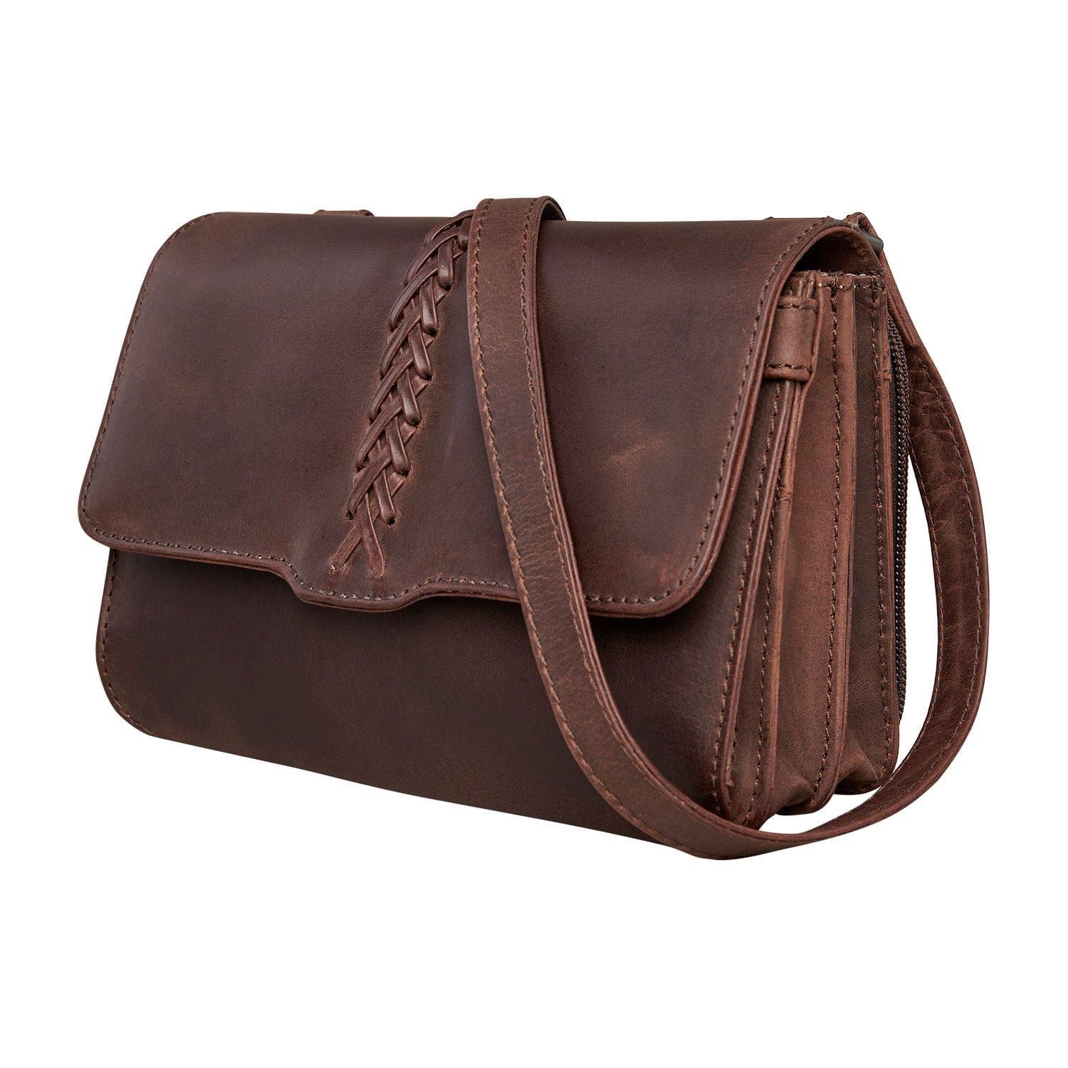 Concealed Carry Jolene Leather Crossbody Organizer by Lady Conceal - Angler's Pro Tackle & Outdoors