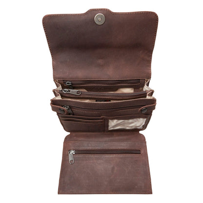 Concealed Carry Jolene Leather Crossbody Organizer by Lady Conceal - Angler's Pro Tackle & Outdoors