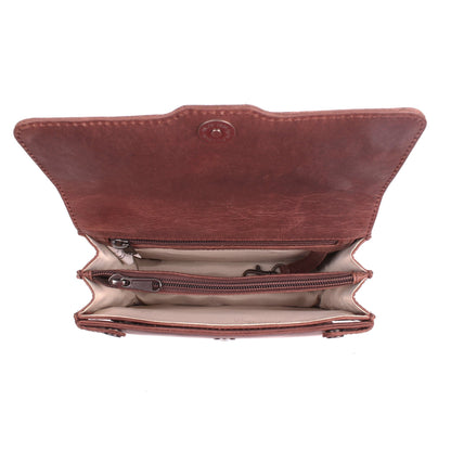 Concealed Carry Jolene Leather Crossbody Organizer by Lady Conceal - Angler's Pro Tackle & Outdoors