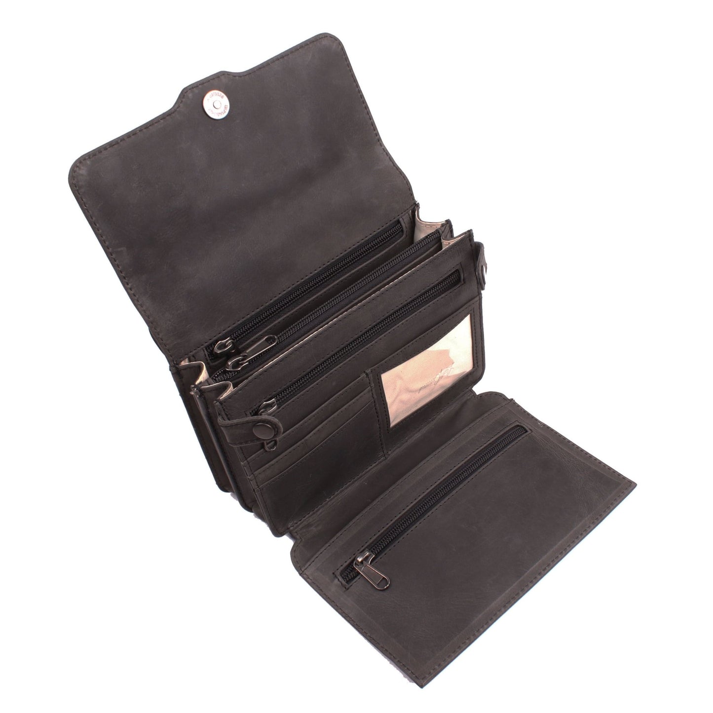 Concealed Carry Jolene Leather Crossbody Organizer by Lady Conceal - Angler's Pro Tackle & Outdoors