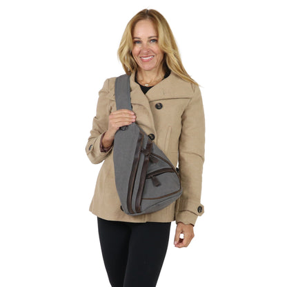 Concealed Carry Jordan Canvas Sling by DS Conceal - Angler's Pro Tackle & Outdoors