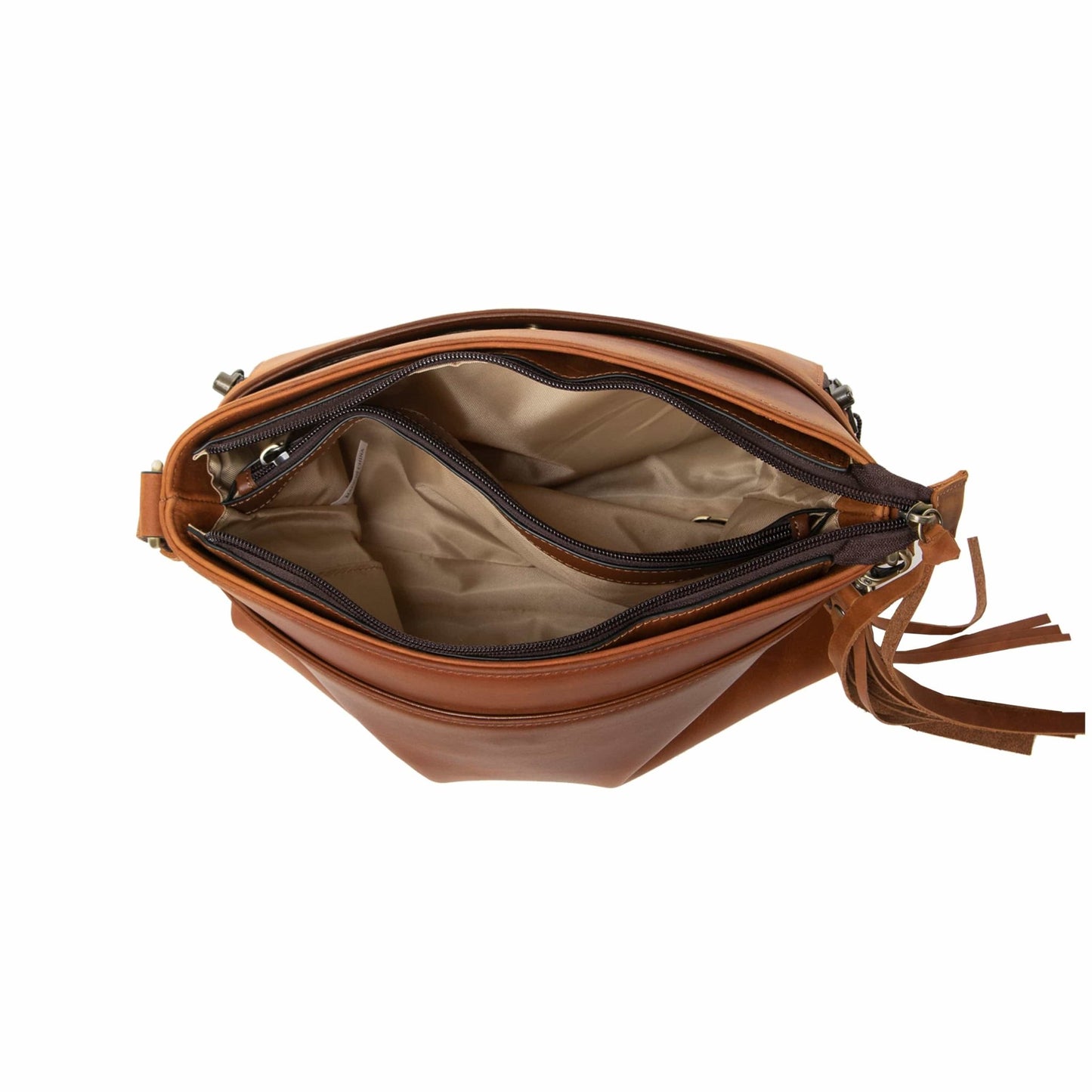 Concealed Carry Josie Leather Crossbody by Lady Conceal - Angler's Pro Tackle & Outdoors