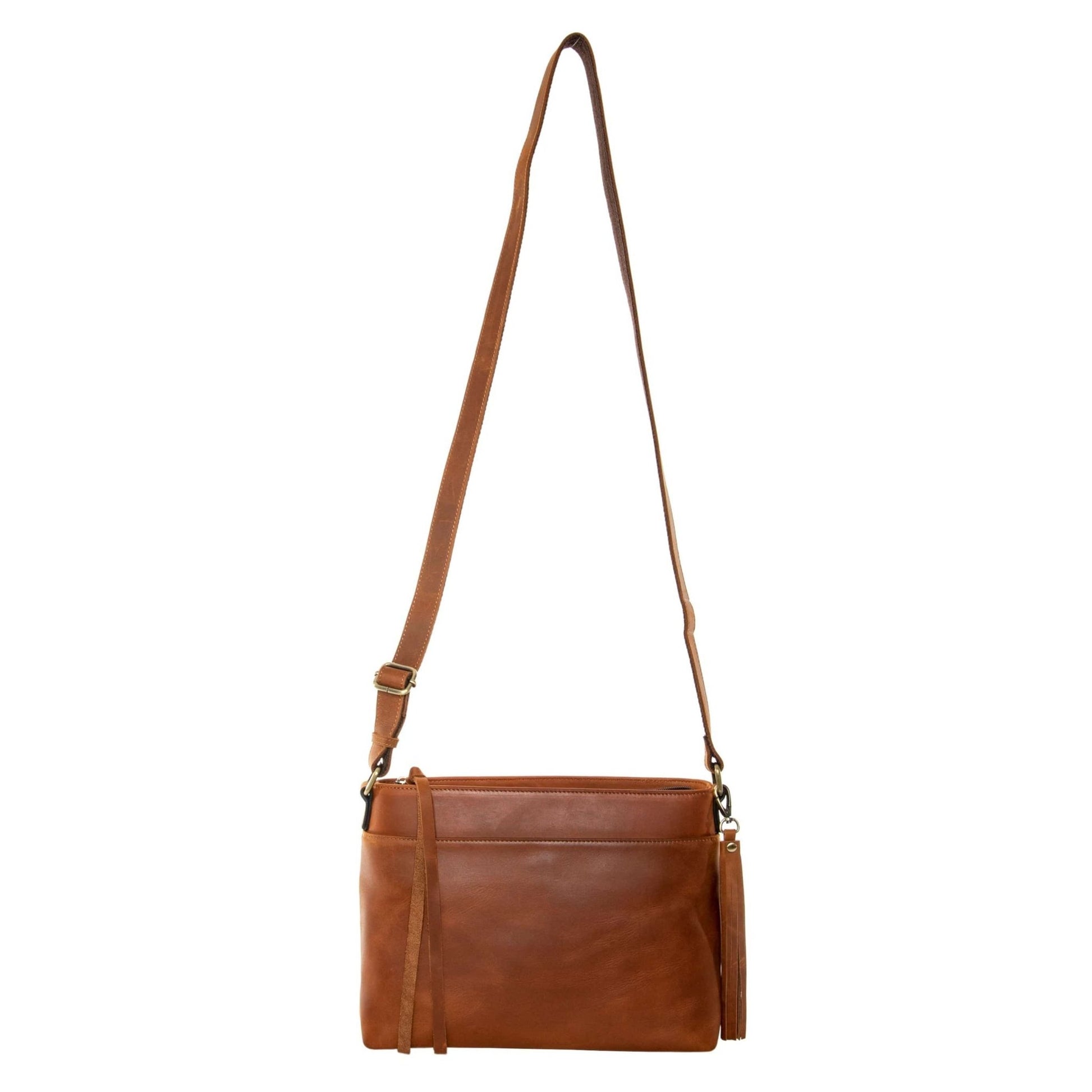 Concealed Carry Josie Leather Crossbody by Lady Conceal - Angler's Pro Tackle & Outdoors