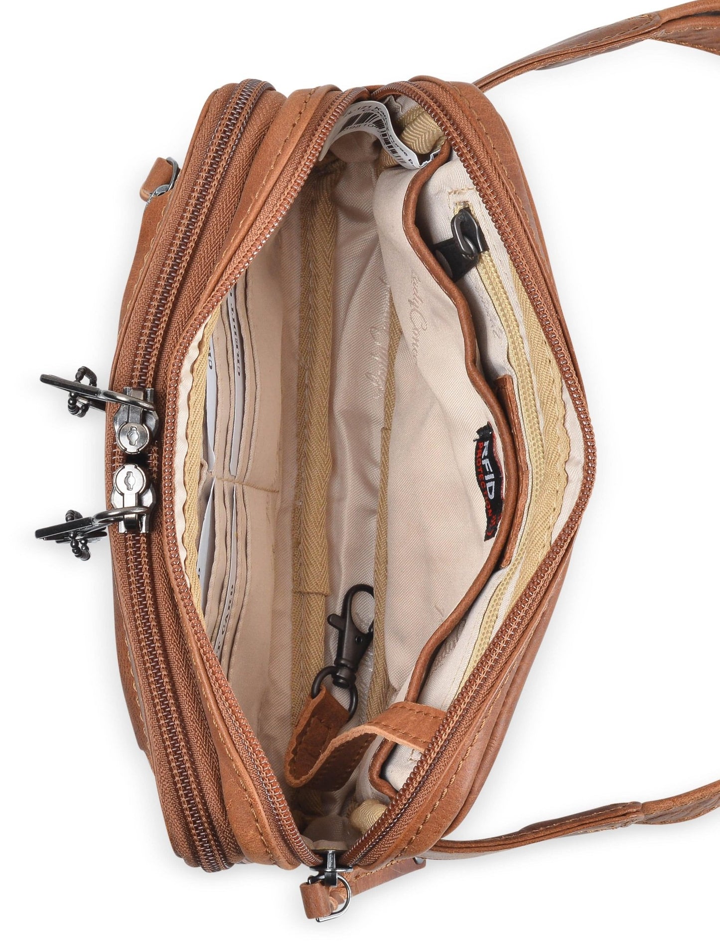 Concealed Carry Kailey Leather Purse Pack by Lady Conceal - Angler's Pro Tackle & Outdoors