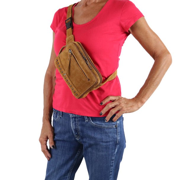 Concealed Carry Kailey Leather Purse Pack by Lady Conceal - Angler's Pro Tackle & Outdoors