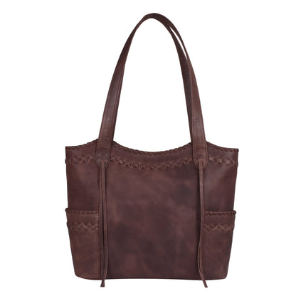 Concealed Carry Kendall Leather Tote by Lady Conceal - Angler's Pro Tackle & Outdoors