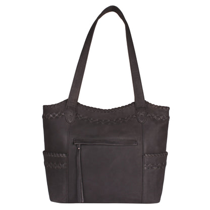 Concealed Carry Kendall Leather Tote by Lady Conceal - Angler's Pro Tackle & Outdoors