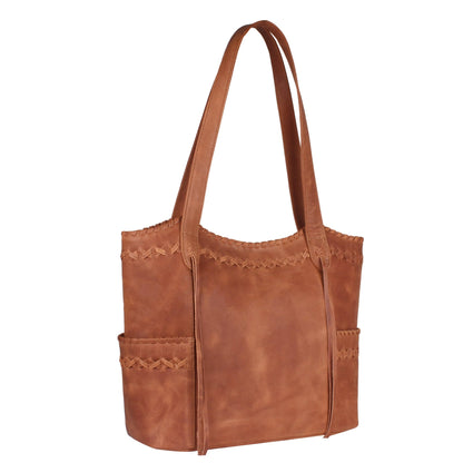 Concealed Carry Kendall Leather Tote by Lady Conceal - Angler's Pro Tackle & Outdoors