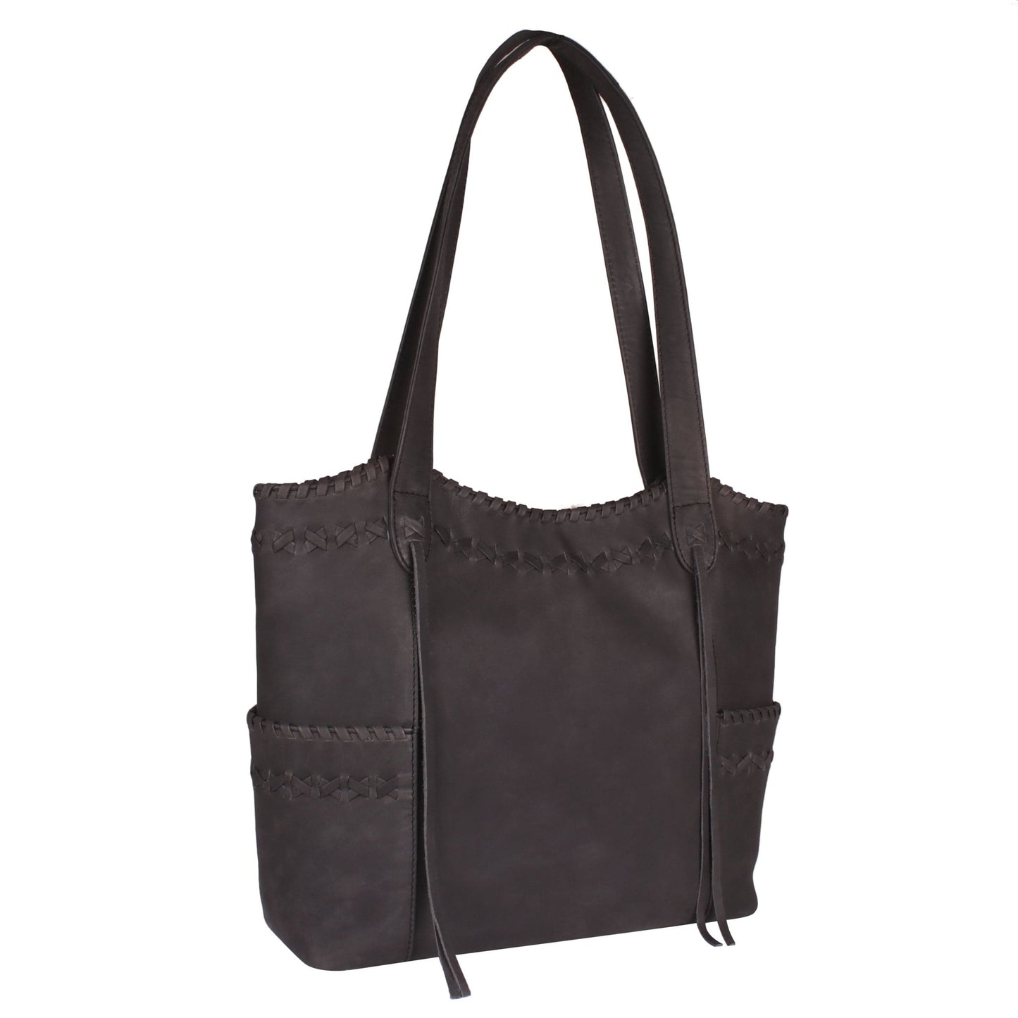 Concealed Carry Kendall Leather Tote by Lady Conceal - Angler's Pro Tackle & Outdoors