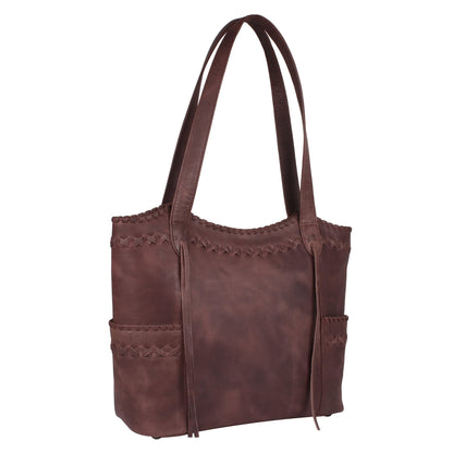 Concealed Carry Kendall Leather Tote by Lady Conceal - Angler's Pro Tackle & Outdoors