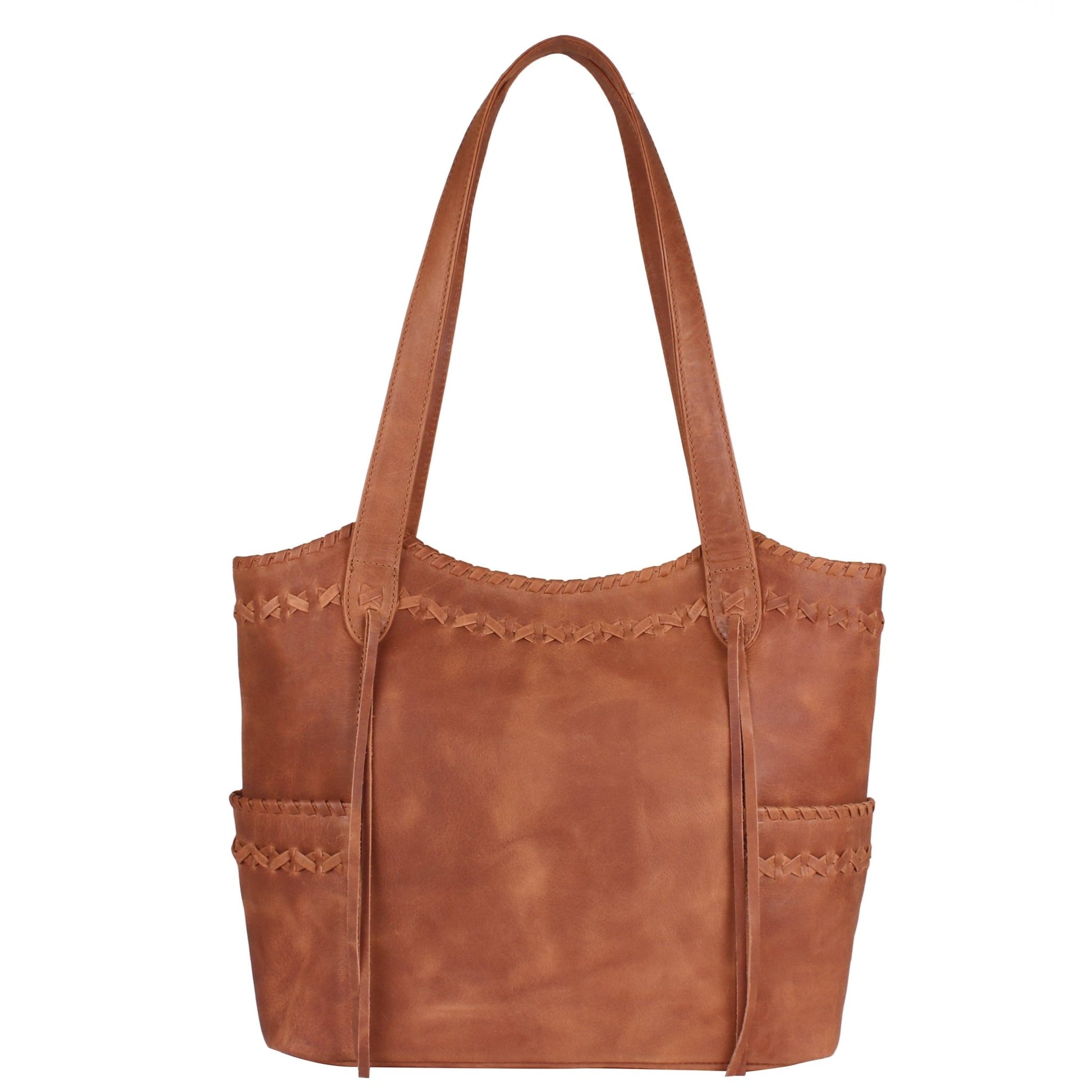 Concealed Carry Kendall Leather Tote by Lady Conceal - Angler's Pro Tackle & Outdoors