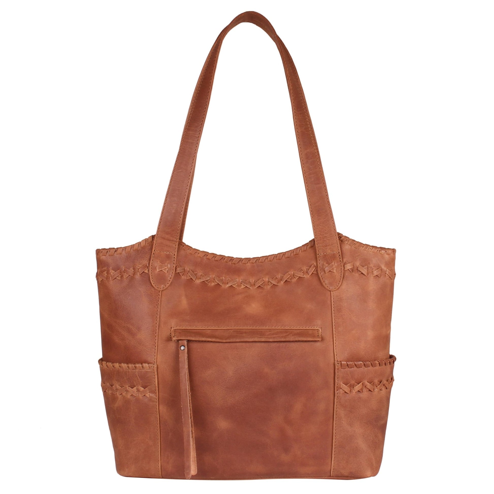 Concealed Carry Kendall Leather Tote by Lady Conceal - Angler's Pro Tackle & Outdoors