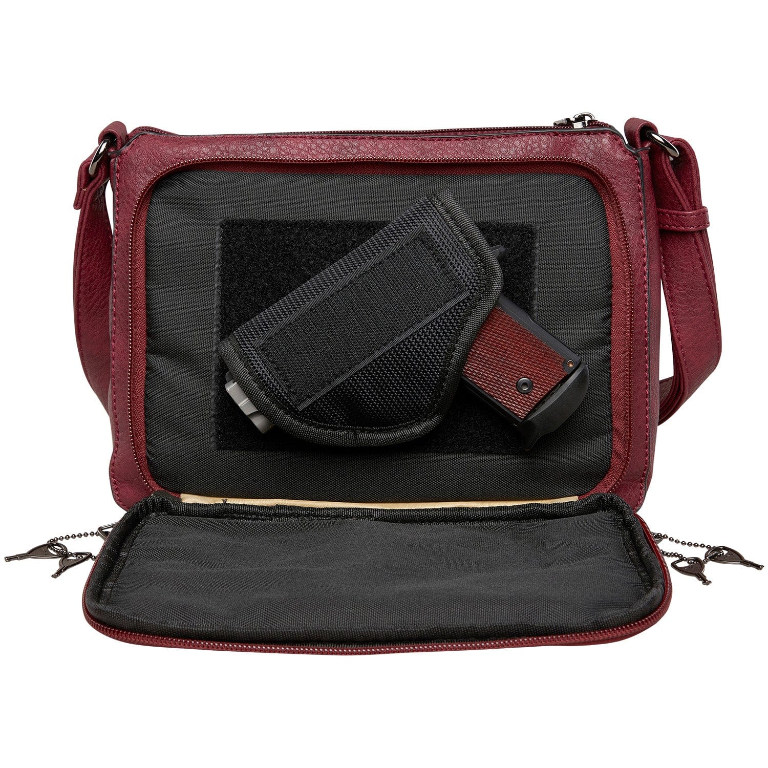 Concealed Carry Kinsley Crossbody with RFID Slim Wallet by Lady Conceal - Angler's Pro Tackle & Outdoors