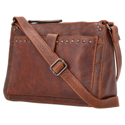 Concealed Carry Leah Buffalo Leather Crossbody w/Wallet by Lady Conceal - Angler's Pro Tackle & Outdoors