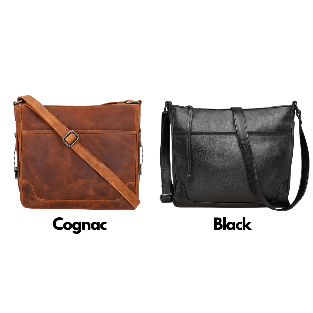 Concealed Carry Lydia Leather Crossbody by Lady Conceal - Angler's Pro Tackle & Outdoors
