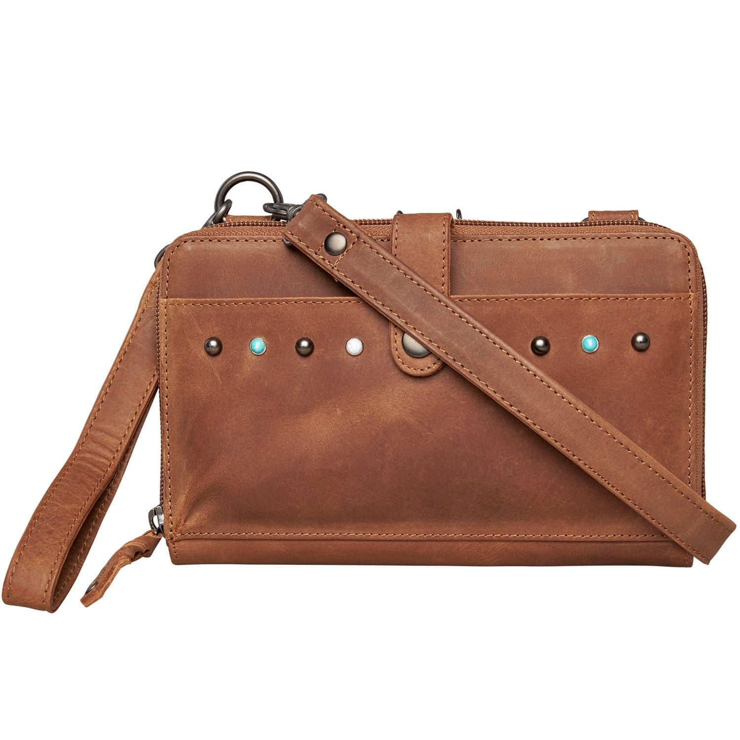 Concealed Carry Millie Leather Crossbody Organizer by Lady Conceal - Small - Angler's Pro Tackle & Outdoors