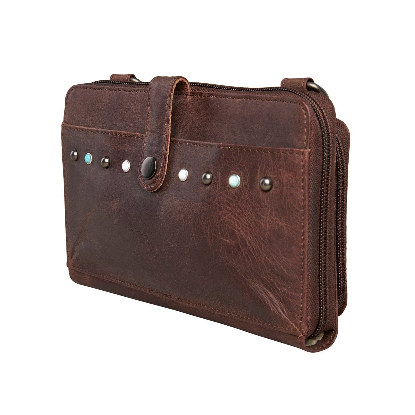 Concealed Carry Millie Leather Crossbody Organizer by Lady Conceal - Small - Angler's Pro Tackle & Outdoors