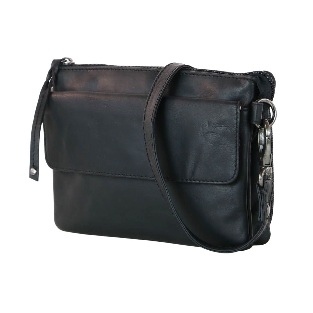 Concealed Carry Natasha Leather Crossbody by Lady Conceal - Angler's Pro Tackle & Outdoors