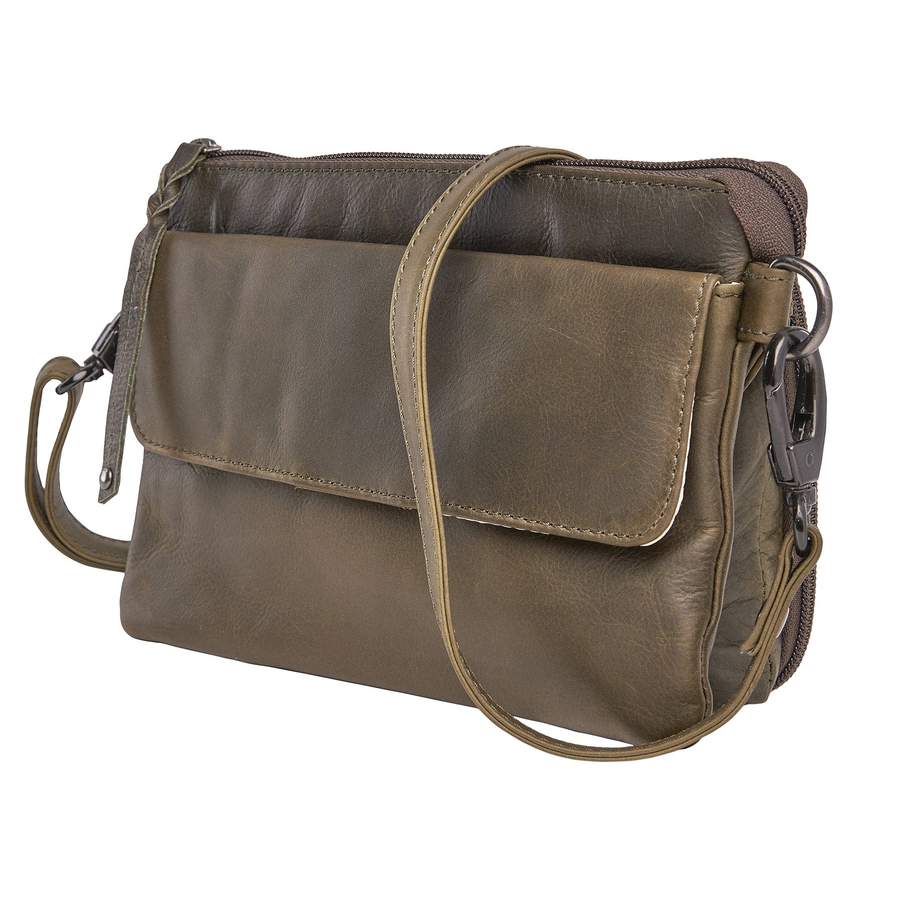 Concealed Carry Natasha Leather Crossbody by Lady Conceal - Angler's Pro Tackle & Outdoors