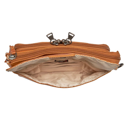 Concealed Carry Natasha Leather Crossbody by Lady Conceal - Angler's Pro Tackle & Outdoors