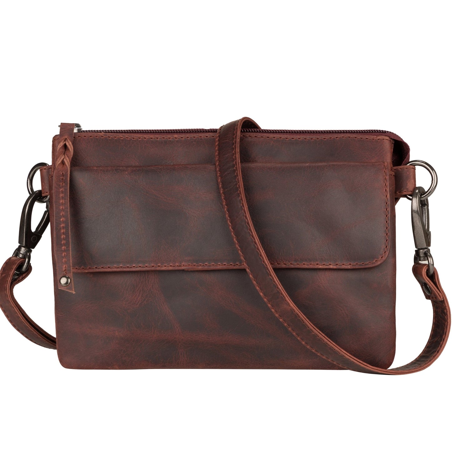 Concealed Carry Natasha Leather Crossbody by Lady Conceal - Angler's Pro Tackle & Outdoors