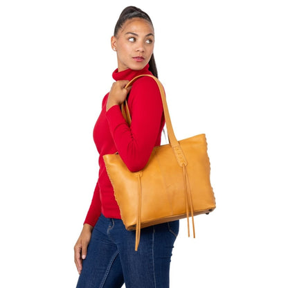 Concealed Carry Norah Leather Tote by Lady Conceal - Angler's Pro Tackle & Outdoors