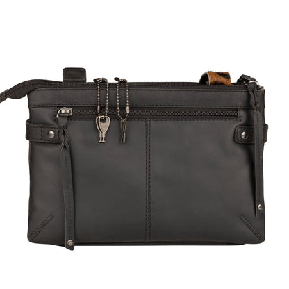 Concealed Carry Paige Hair - on Leather Crossbody by Lady Conceal - Angler's Pro Tackle & Outdoors