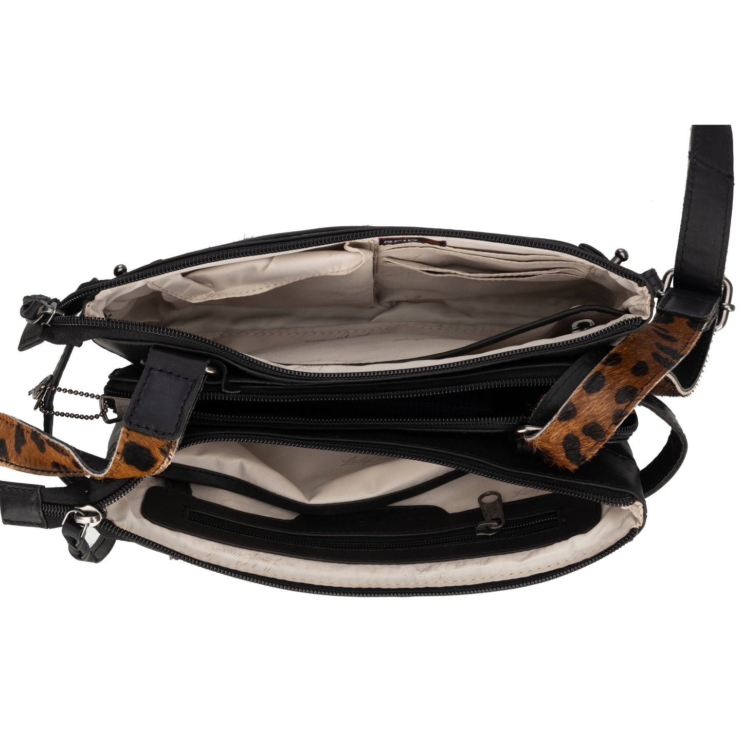 Concealed Carry Paige Hair - on Leather Crossbody by Lady Conceal - Angler's Pro Tackle & Outdoors