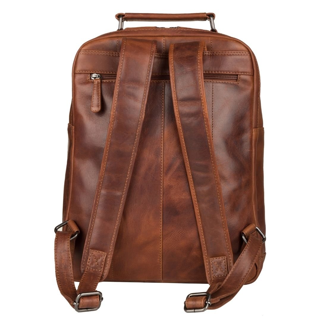 Concealed Carry Quinn Unisex Leather Backpack - Angler's Pro Tackle & Outdoors