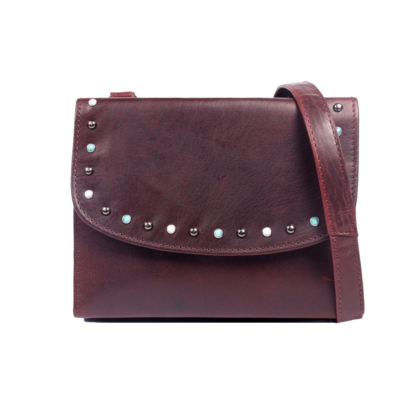 Concealed Carry Raelynn Buffalo Leather Crossbody RFID Organizer by Lady Conceal - Angler's Pro Tackle & Outdoors