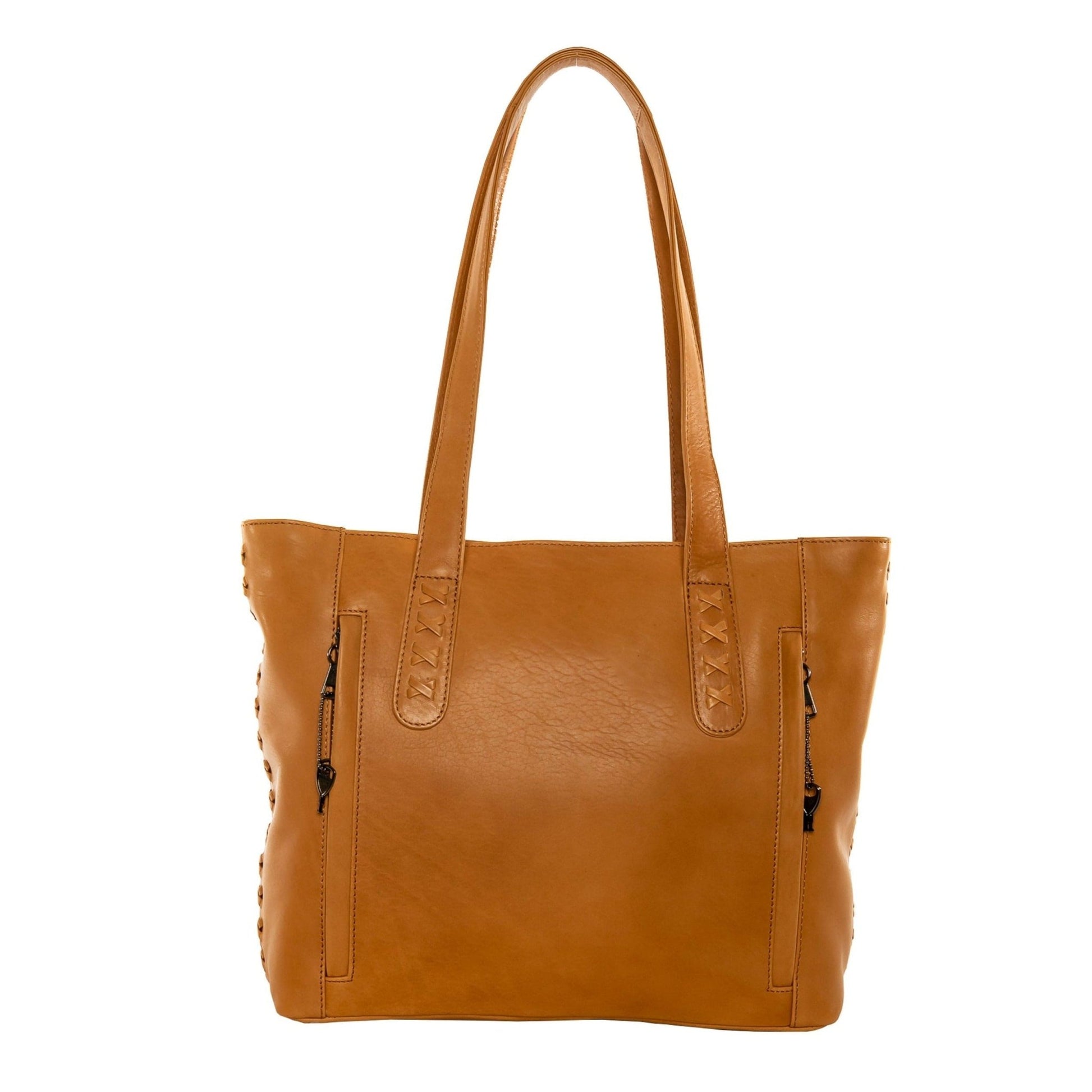 Concealed Carry Reagan Medium Leather Tote by Lady Conceal - Angler's Pro Tackle & Outdoors